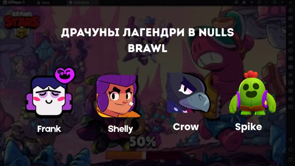 Топ-10 лучших драчунов в Null's Brawl 